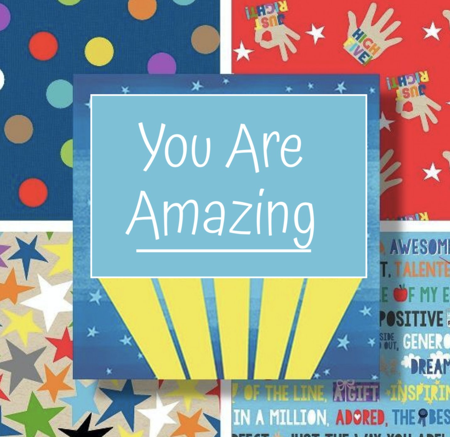 You Are Amazing by Katie Webb for Clothworks