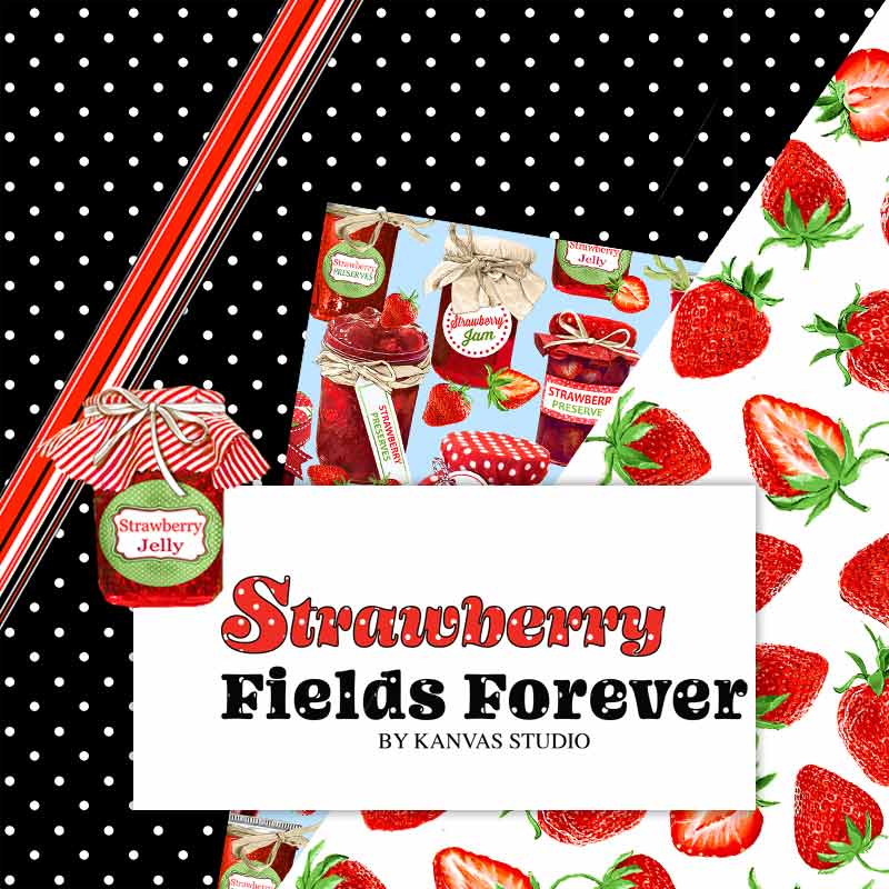 Strawberry Fields Forever by Benartex