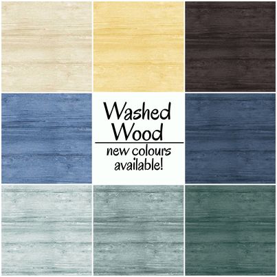 Washed Wood  by Benartex
