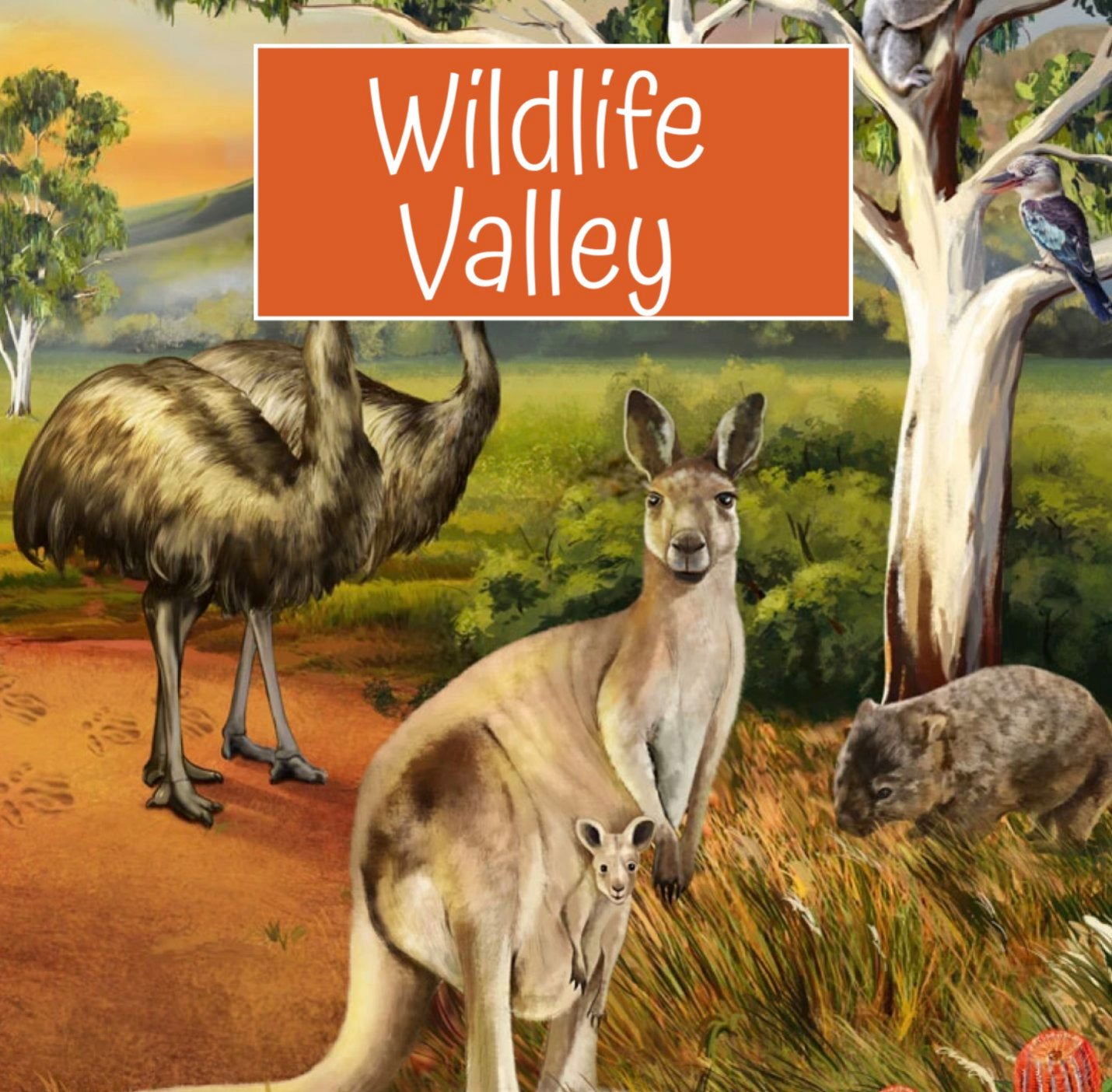 Wildlife Valley Australian Animals by KK Designs