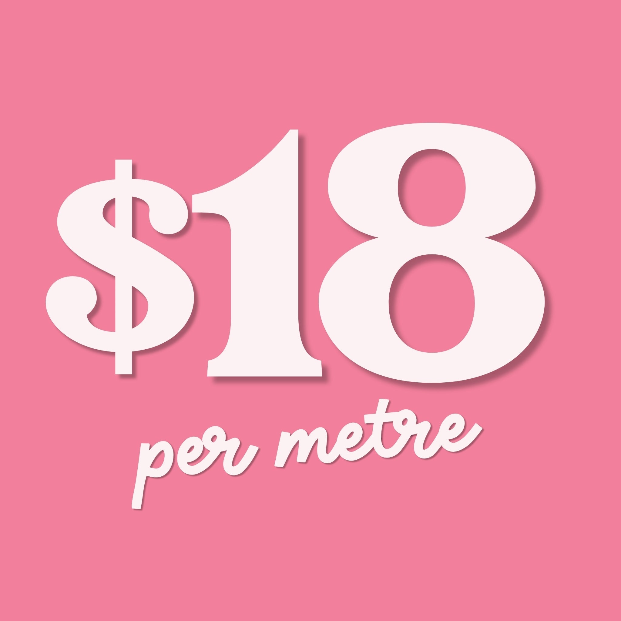 $18 per metre quilting fabric sale — Three Wishes Patchwork Fabric