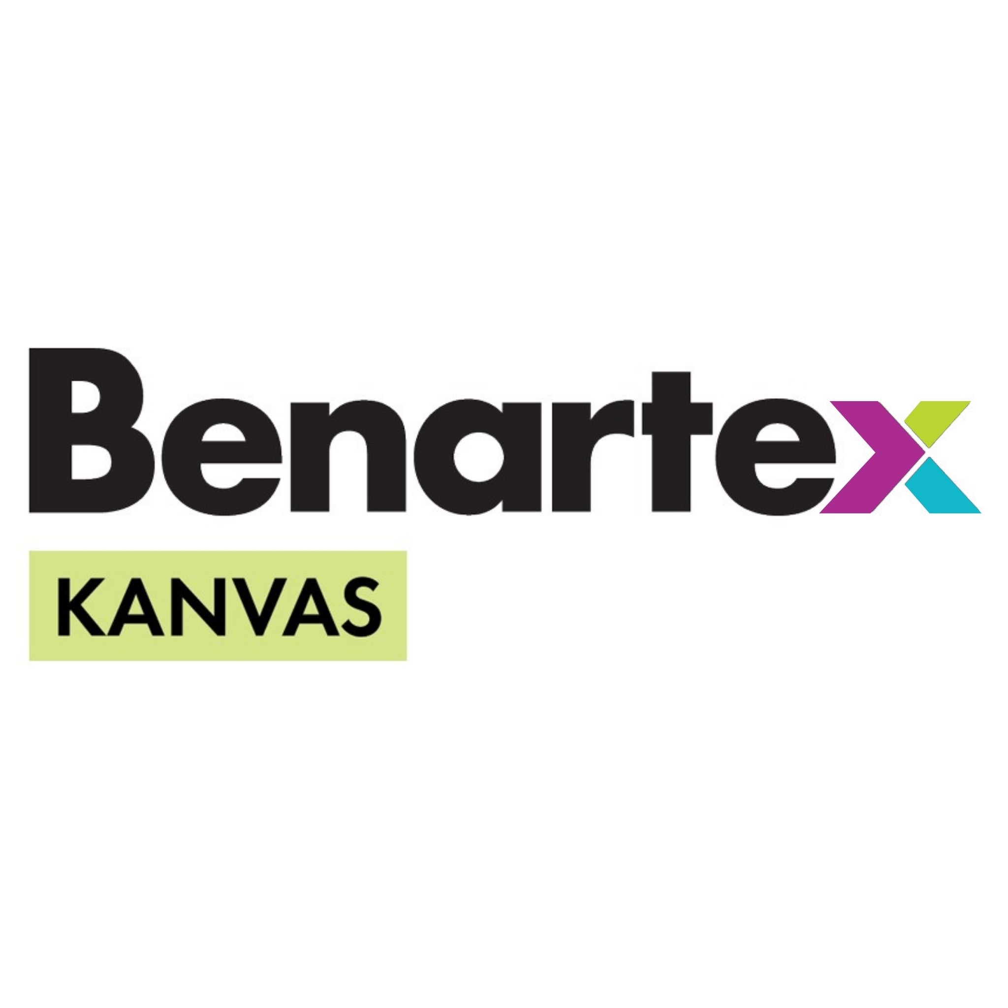 Benartex Kanvas Studios logo quilting cotton fabric collection