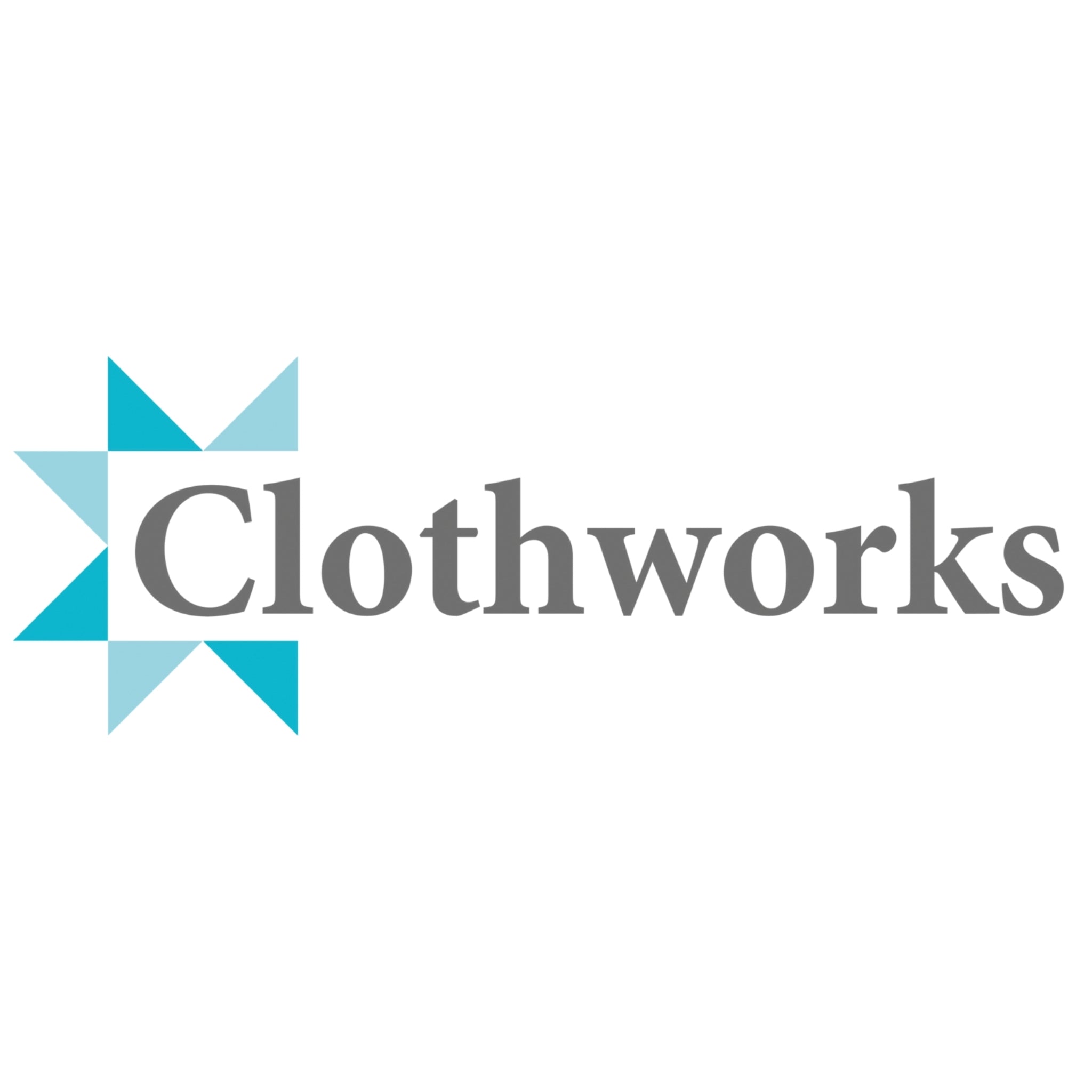 Clothworks brand logo quilting cotton fabric collection