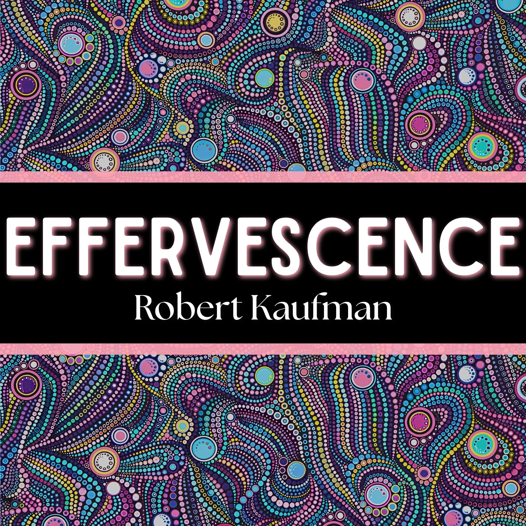 Effervescence Robert Kaufman fabric collection teal purple pink dot art swirling circles quilting patchwork fabric