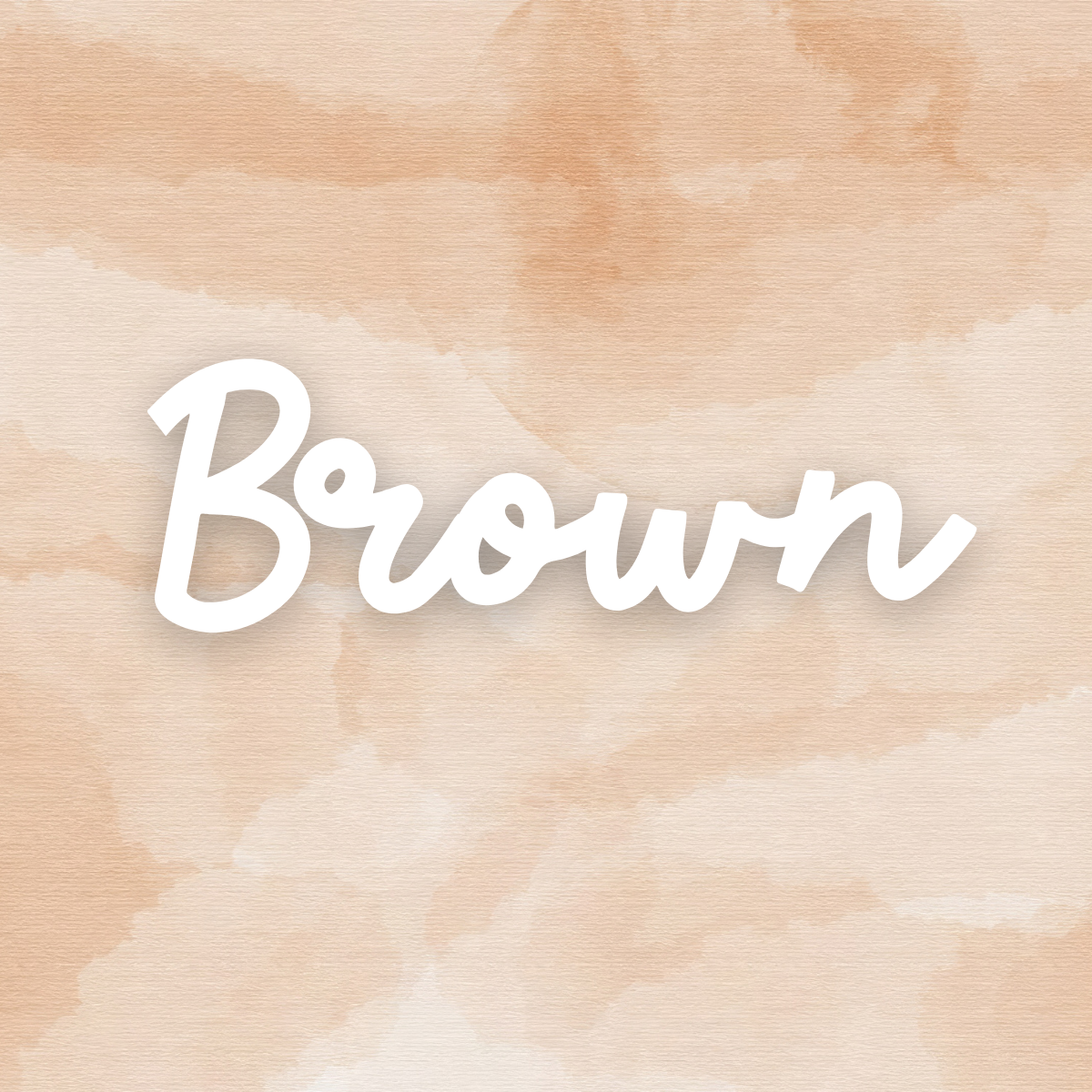 Colour Collection - Brown