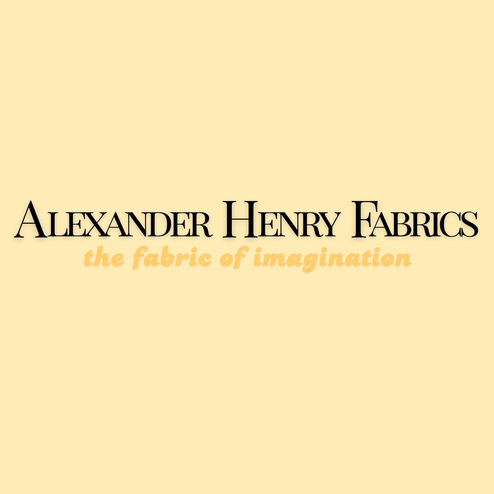 Alexander Henry Fabrics designer brand logo quilting cotton fabric collection