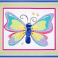 Susybee: Flutter the Butterfly Panel - Three Wishes Patchwork Fabric