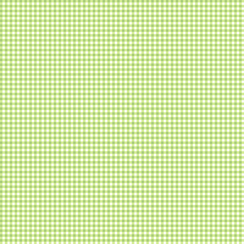 Flutter the Butterfly: Gingham Check (Green)