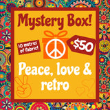 Mystery Box - Retro/Love/Peace - 10 metres