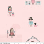 Abbie's Garden Main Pink - Riley Blake - Three Wishes Patchwork Fabric