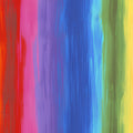 Rainbow brushstroke stripe digital print red pink purple blue turquoise green yellow fabric for feature quilts backgrounds and patchwork sewing projects