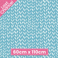White herringbone V-stitch teal blue baby blender fabric for baby quilts nursery décor sashing and borders