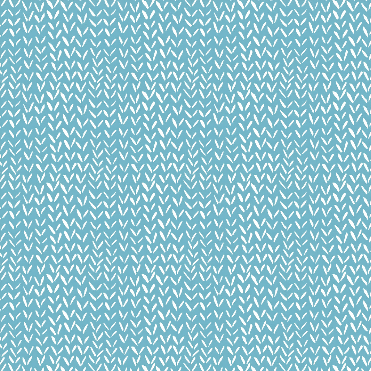White herringbone V-stitch teal blue baby blender fabric for baby quilts nursery décor sashing and borders