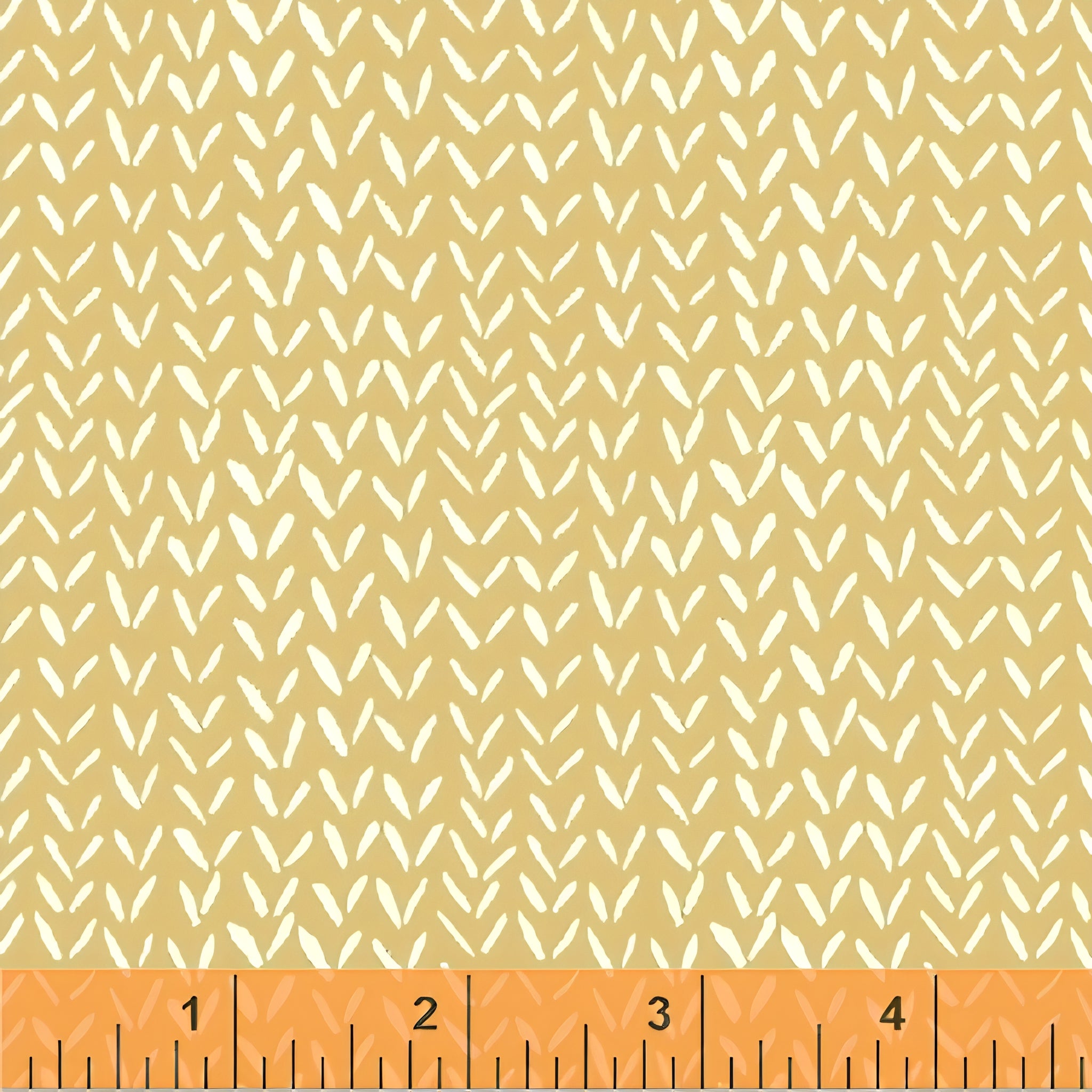 White herringbone V-stitch gold yellow baby blender fabric for baby quilts nursery décor sashing and borders
