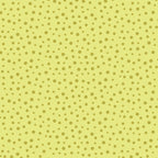 Irregular olive dots pale lime green tonal blender fabric for kids quilts patchwork sewing projects Susybee