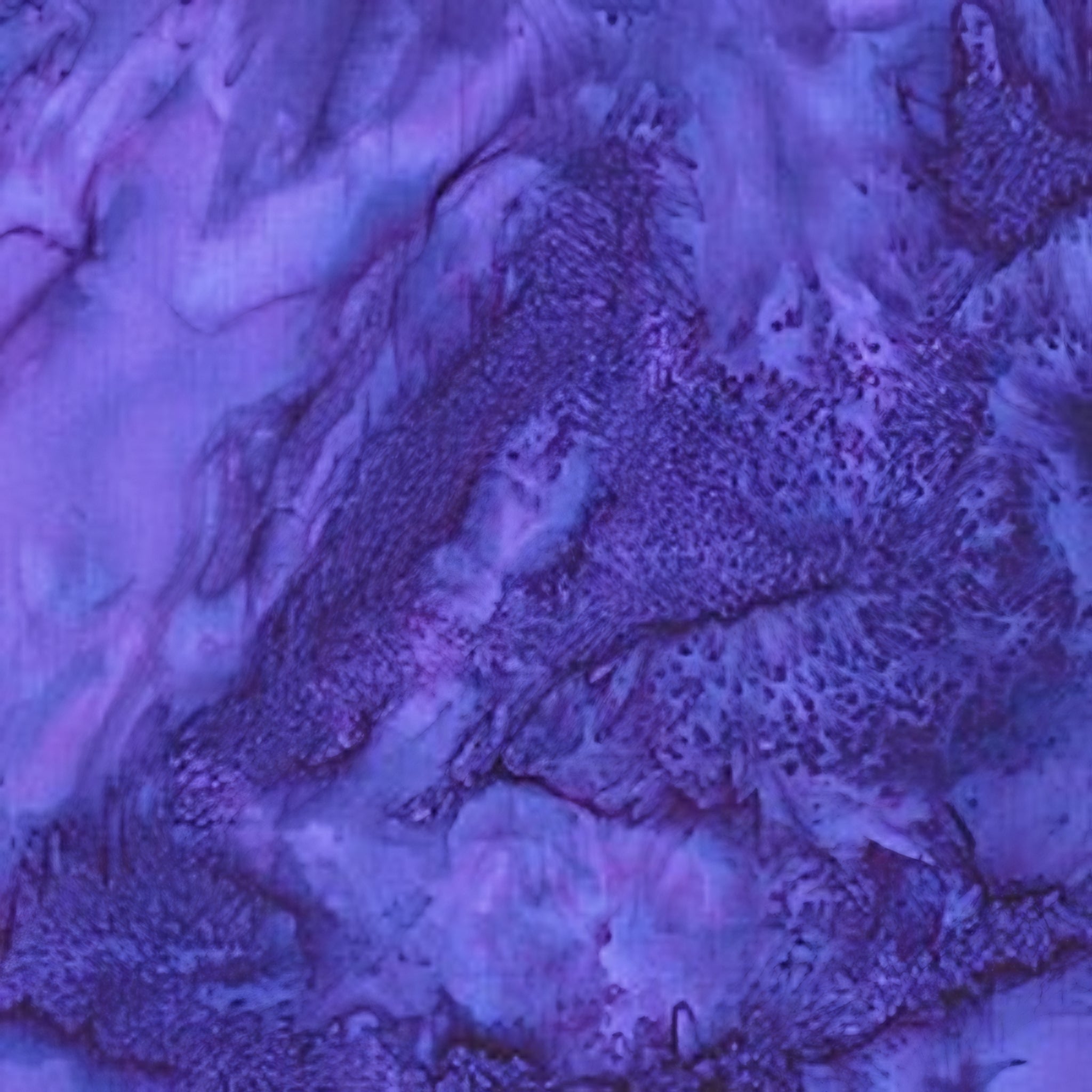 Deep grape-purple batik blender with blue-violet and lavender agate effect for quilt backgrounds sashing and scrappy batik quilts