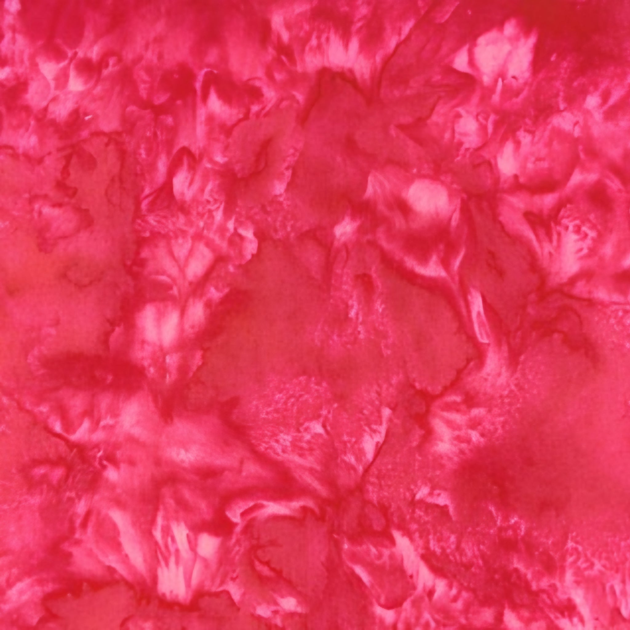 Vivid raspberry fuchsia pink red mottled batik blender fabric for quilt backgrounds sashing and scrappy batik quilts