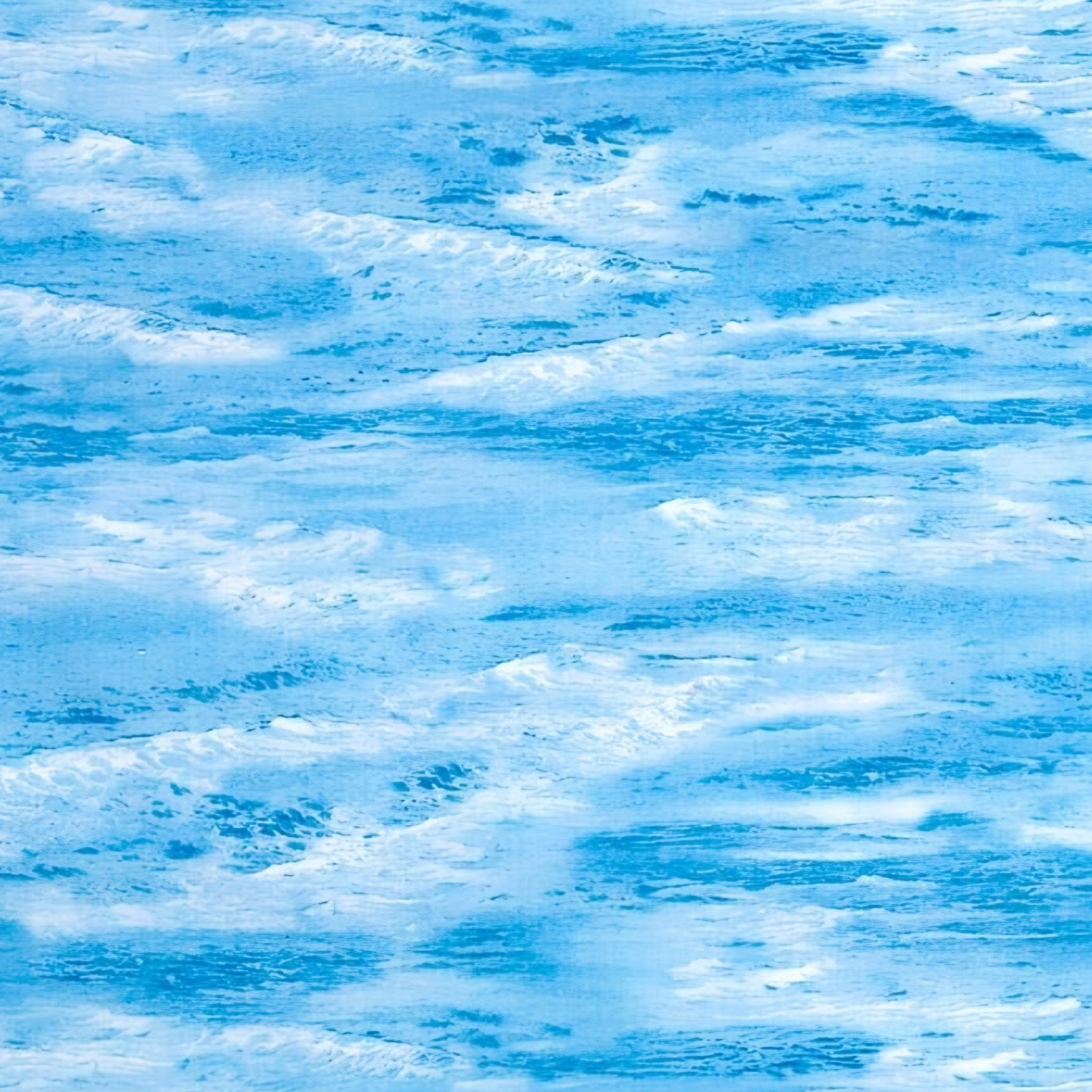 Ocean waves aqua cobalt blue white sea foam blue blender quilting fabric beach quilts coastal projects open water backgrounds