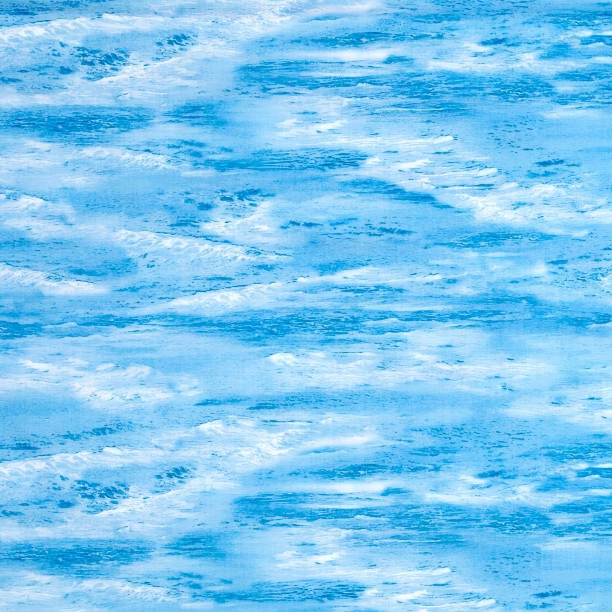 Ocean waves aqua cobalt blue white sea foam blue blender quilting fabric beach quilts coastal projects open water backgrounds