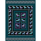 Best In Show: Horsen Around (Quilt Pattern ONLY) - Ann Lauer of Grizzly Gulch Gallery - Three Wishes Patchwork Fabric