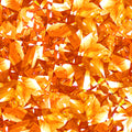 Dazzling gemstone crystal print amber orange gold fabric for jewel-toned quilts statement bags and birthday gifts patchwork projects