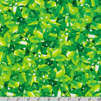 Dazzling gemstone crystal print emerald deep green fabric for jewel-toned quilts statement bags and birthday gifts patchwork projects