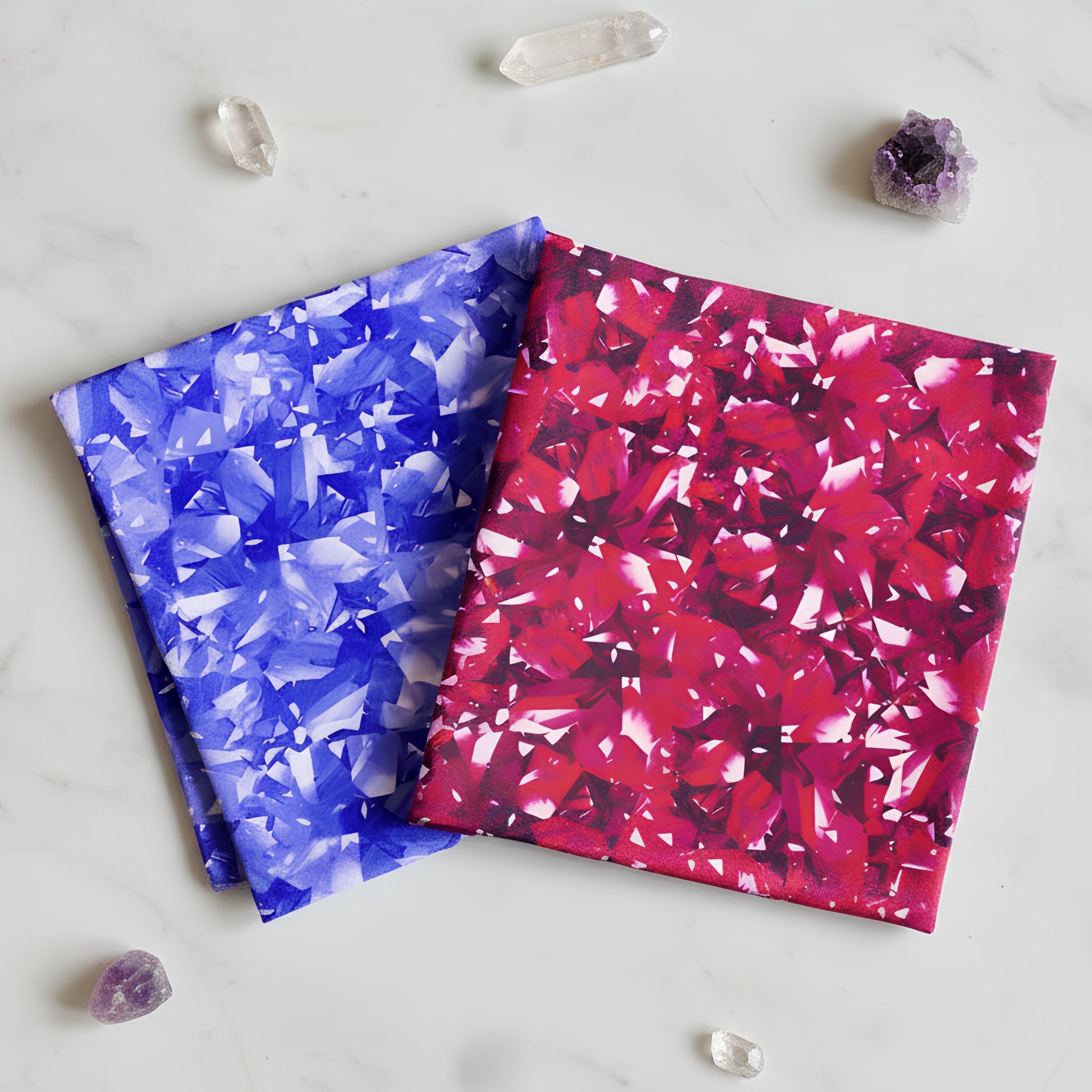 Birthstone Jewels crystal gemstone quilting cotton fabric jewel-toned patchwork sewing project Robert Kaufman