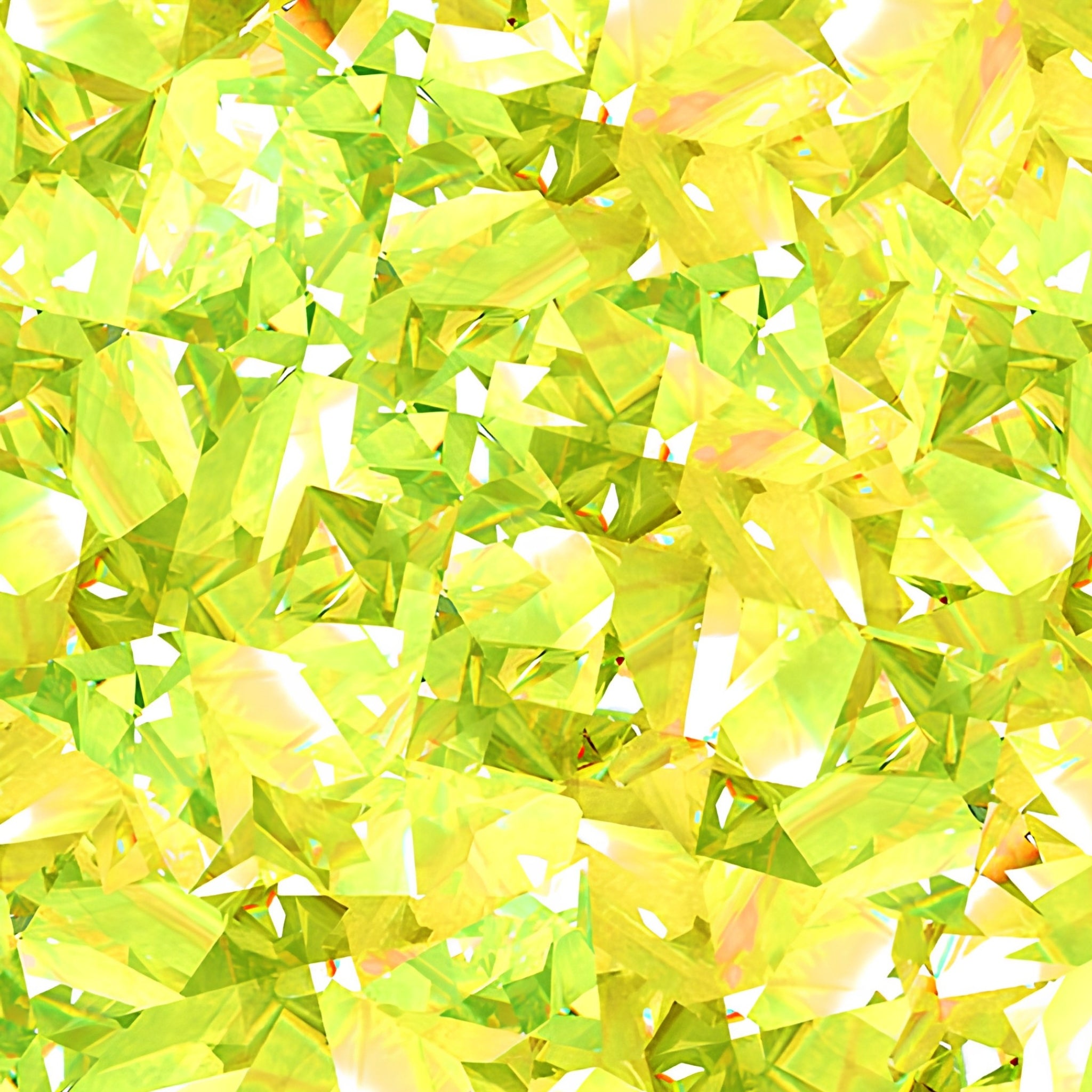 Dazzling gemstone crystal print peridot lime green fabric for jewel-toned quilts statement bags and birthday gifts patchwork projects