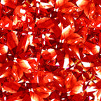 Dazzling gemstone crystal print ruby red crimson fabric for jewel-toned quilts statement bags and birthday gifts patchwork projects