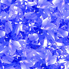 Dazzling gemstone crystal print tanzanite blue violet fabric for tarot bags crystal pouches jewel-toned quilts and birthday gifts patchwork projects