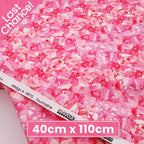 Tourmaline pink birthstone jewel gemstone fabric pattern