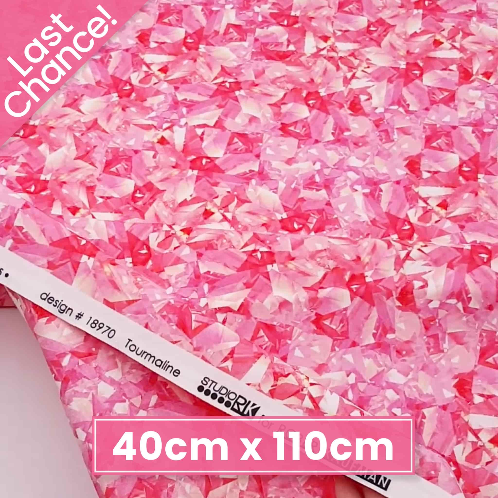 Tourmaline pink birthstone jewel gemstone fabric pattern