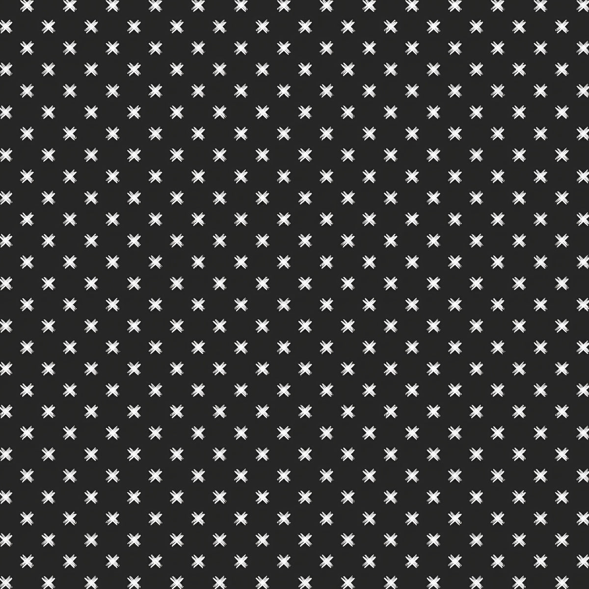 White cross geo blender black quilting cotton fabric for black white quilts sashing borders and patchwork projects