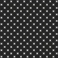 White cross geo blender black quilting cotton fabric for black white quilts sashing borders and patchwork projects