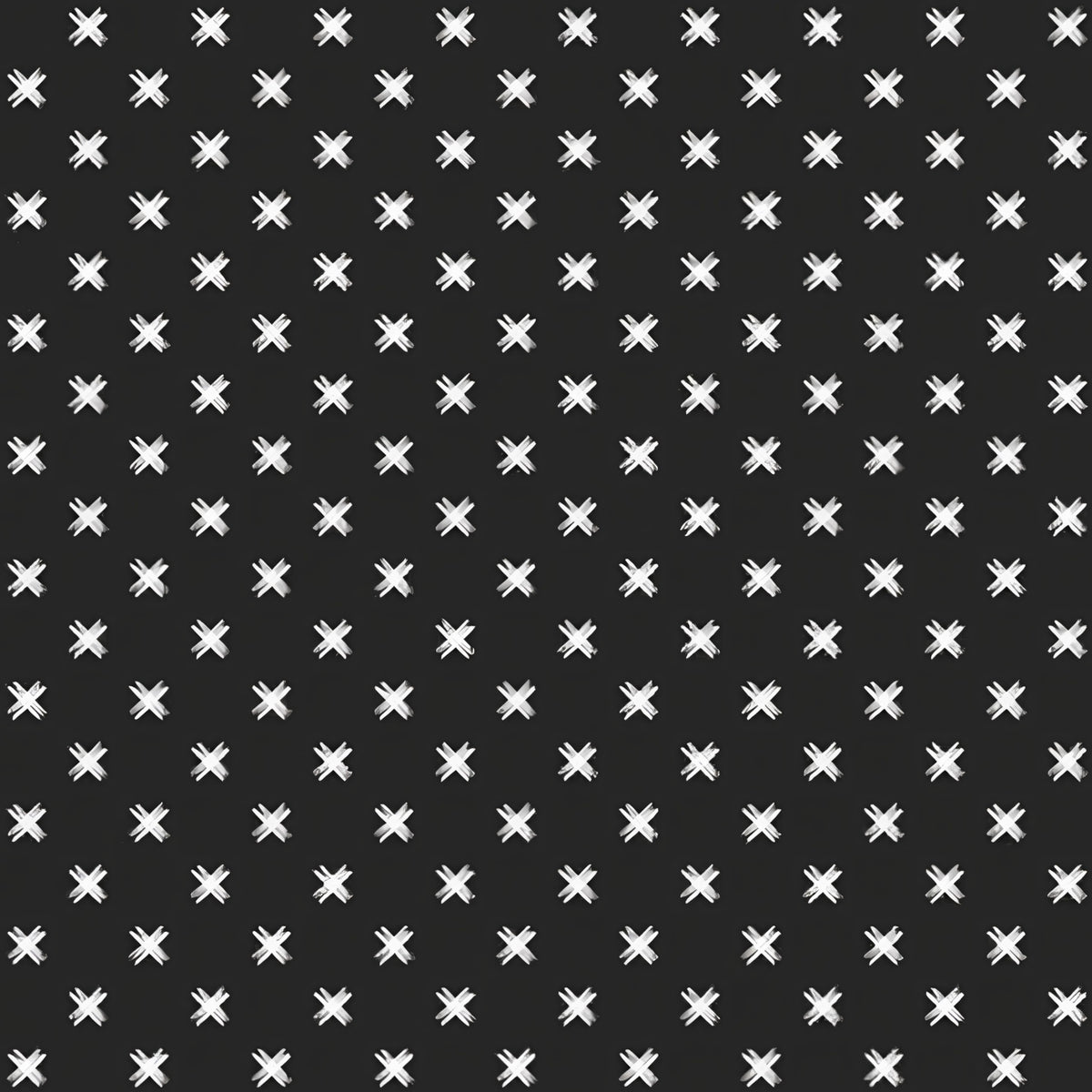 White cross geo blender black quilting cotton fabric for black white quilts sashing borders and patchwork projects
