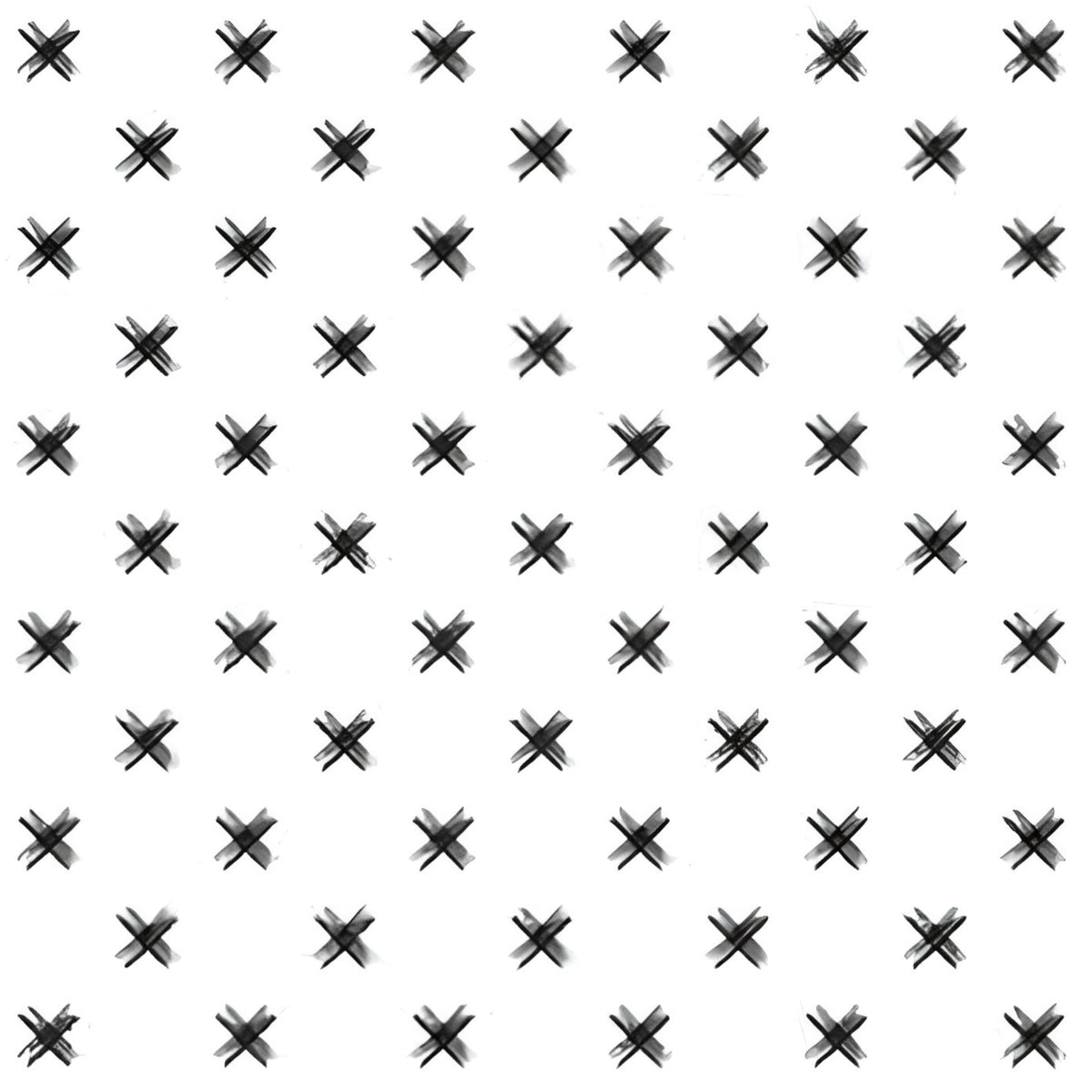 Black cross geo blender white quilting cotton fabric for black white quilts sashing borders and patchwork projects