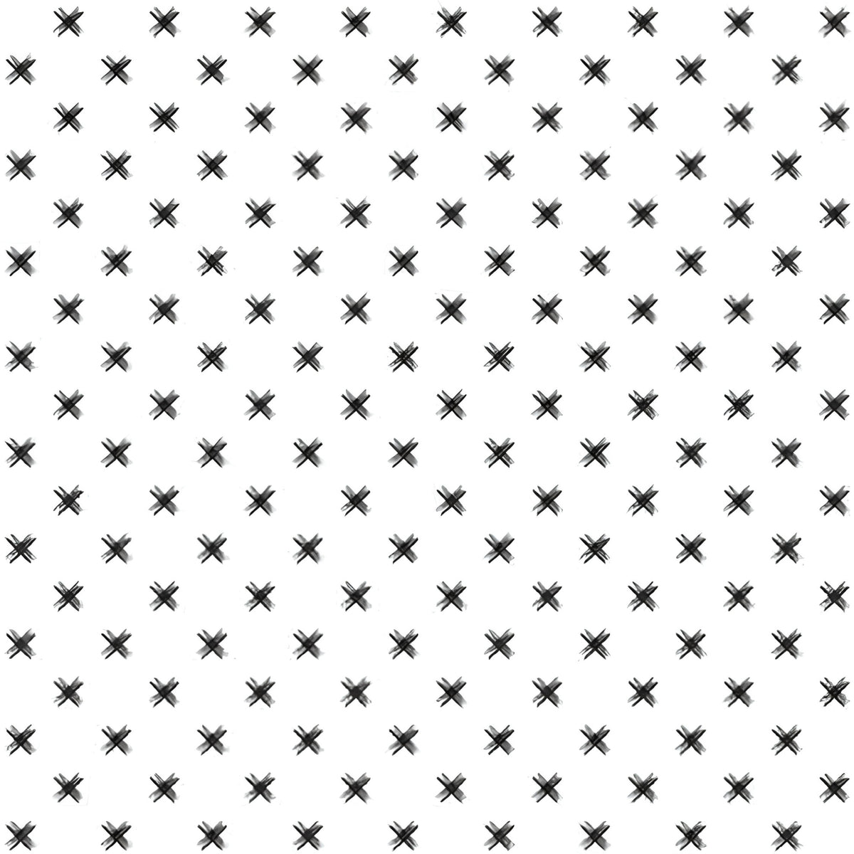 Black cross geo blender white quilting cotton fabric for black white quilts sashing borders and patchwork projects