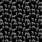 Zebra allover print black white quilting cotton fabric for animal quilts boys bedroom projects and wildlife gifts
