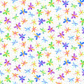 Novelty multicolour dragonflies tossed white fabric for children's quilts and kids novelty patchwork projects