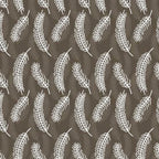 White and tonal brown wheat stalks on warm brown Australian farm fabric for country quilts rustic home decor and rural sewing projects