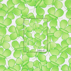 Packed lime green butterfly print on white quilting cotton fabric for children's quilts girls patchwork sewing projects