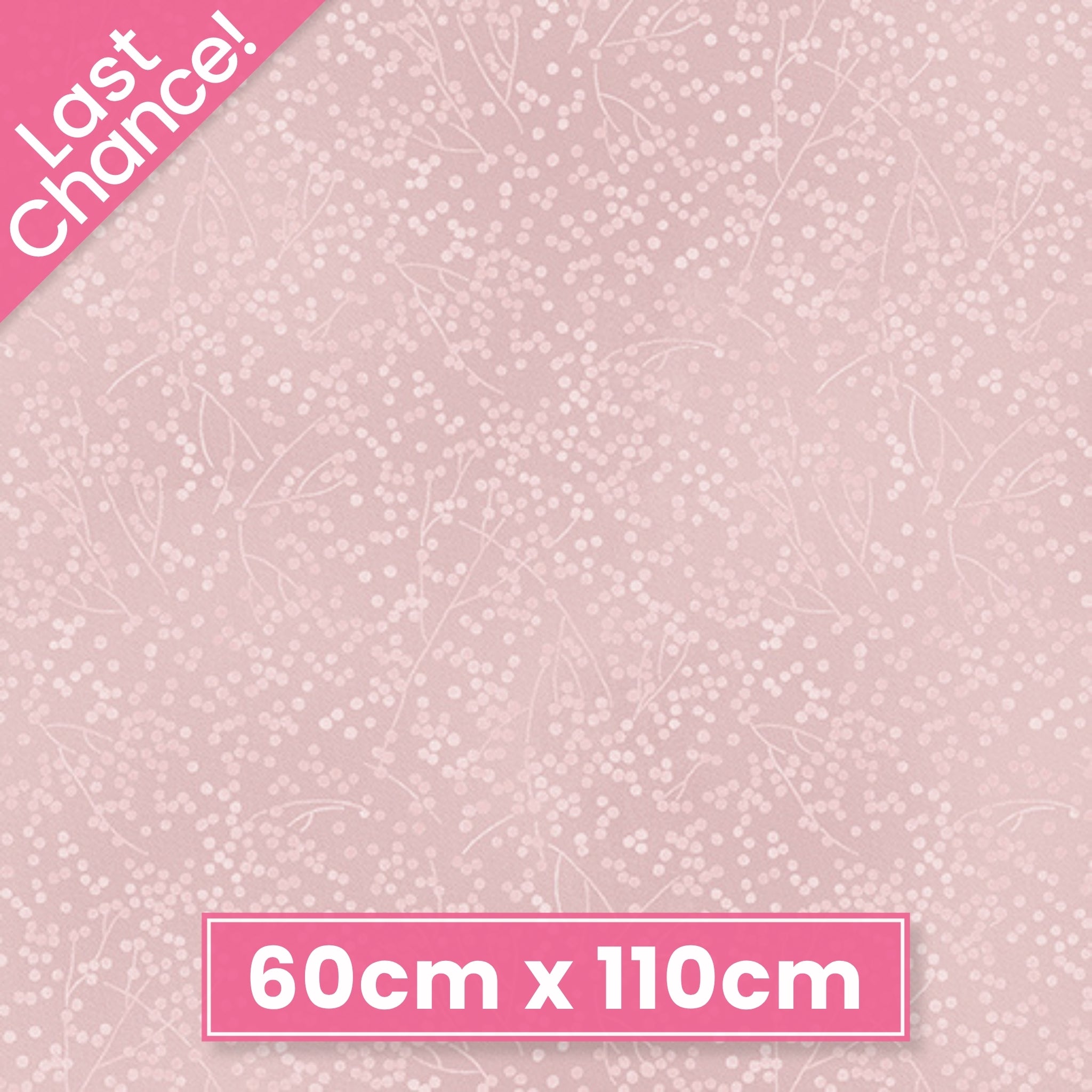 Tone-on-tone pollen dot floral tonal blender rose pink fabric for spring quilt backgrounds sashing and patchwork sewing