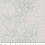 Tone-on-tone pollen dot floral tonal blender stone grey fabric for spring quilt backgrounds sashing and patchwork sewing