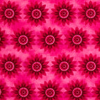 Tonal magenta floral quilting fabric mandala flowers hot pink for bright quilts sashing and pink colour scheme patchwork