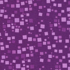 Tonal geometric blender purple quilting cotton for patchwork sewing projects