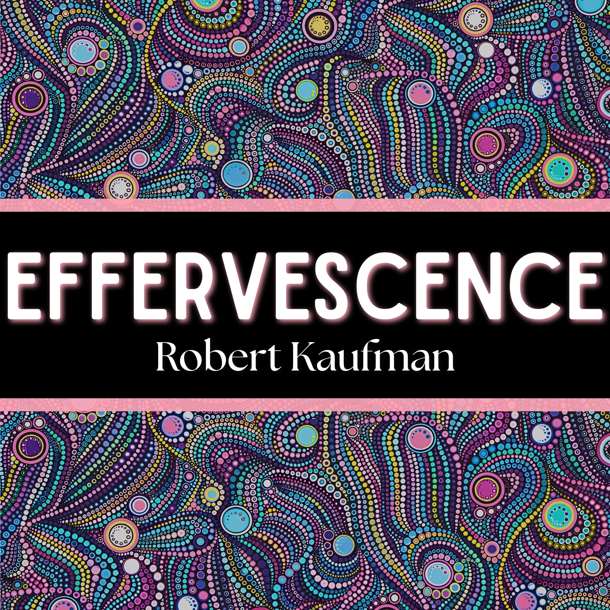 Effervescence Robert Kaufman fabric collection teal purple pink dot art swirling circles quilting patchwork fabric