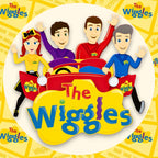 The Wiggles Emma Lachy Simon Anthony Big Red Car novelty fabric collection Riley Blake children's quilts and Wiggles gifts