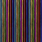Rainbow stripe multi-colour black fabric for quilts bags accessories and patchwork sewing projects Loralie Harris Designs