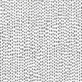 Scattered black dash stitch marks white background blender quilting fabric for backgrounds sashing baby quilts and patchwork projects