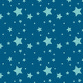 Tonal light aqua stars deep blue quilting fabric for kids quilts boys quilts space themed projects and star patchwork